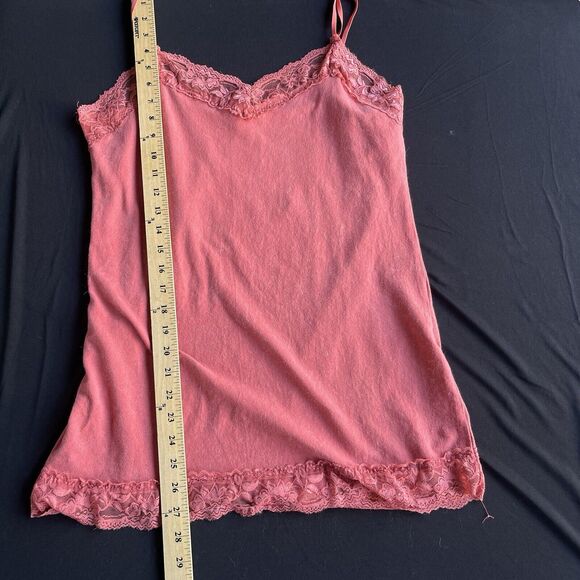 Bozzolo Camisole Tank Top Womens Plus Size 3X Lace Trim Y2K Adjustable Dainty - Picture 11 of 12